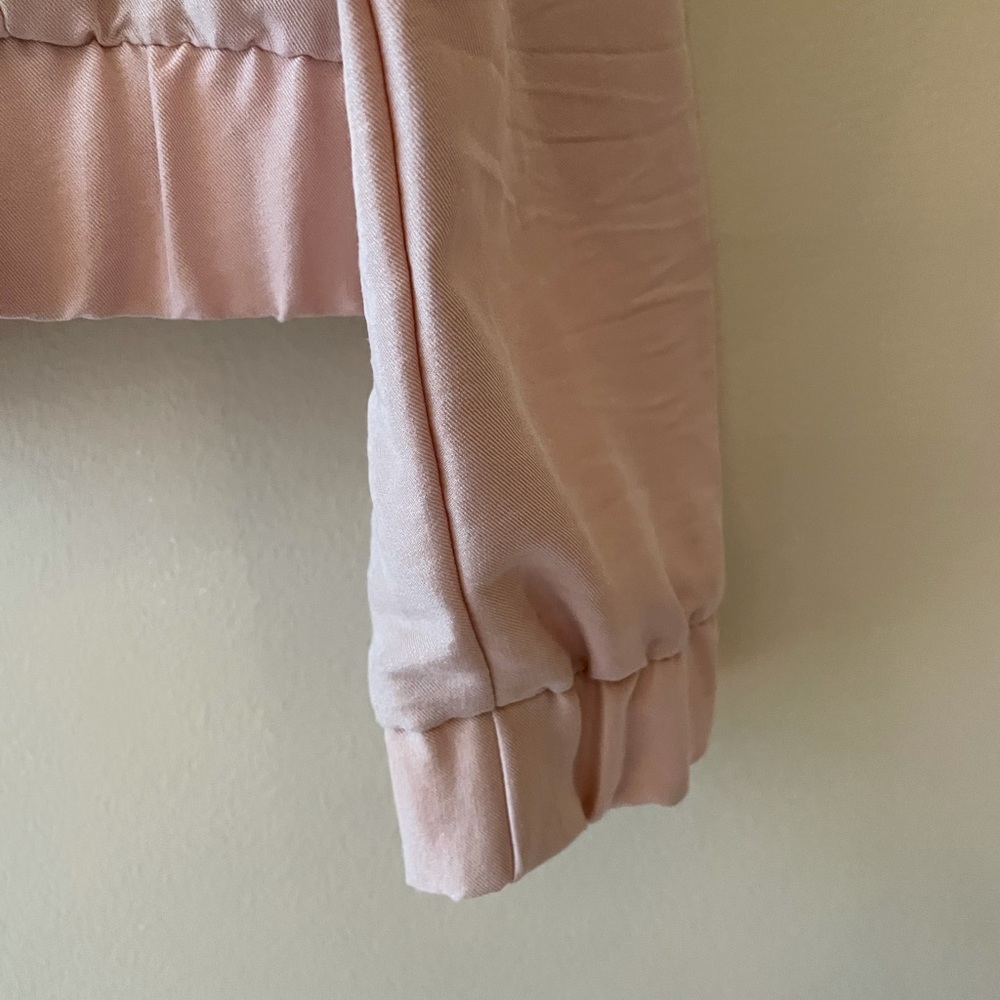 Splendid Beige Bomber Jacket - Size M - image 8